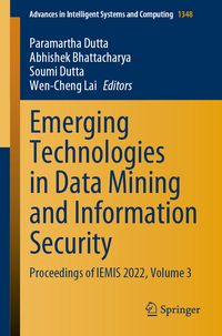 Produktbild: Emerging Technologies in Data Mining and Information Security