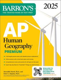 Produktbild: AP Human Geography Premium, 2025: Prep Book with 6 Practice Tests + Comprehensive Review + Online Practice