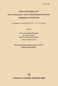 Produktbild: Polarisationsspannungsmessungen mit dem Impulsoszillographen