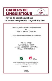 Produktbild: H&eacute;t&eacute;rog&eacute;n&eacute;it&eacute; sociolinguistique et didactique du fran&ccedil;ais