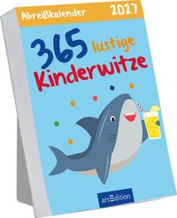 Produktbild: Abrei&szlig;kalender 365 lustige Kinderwitze 2027