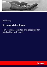 Produktbild: A memorial volume