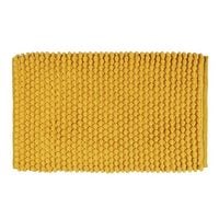 Produktbild: Badteppich Mod. Solivo Senfgelb, 50 x 80 cm, rutschfest und waschbar bis 30 &deg;C