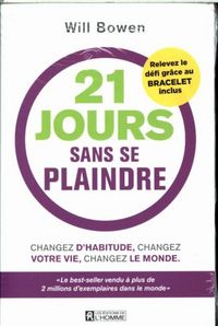 Produktbild: 21 jours sans se plaindre