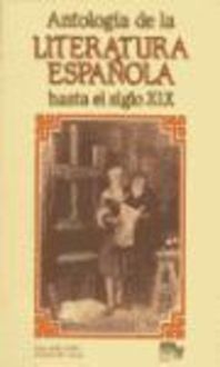 Produktbild: Mar&iacute;n, J: Antolog&iacute;a de la literatura espa&ntilde;ola hasta el siglo