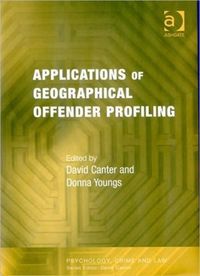 Produktbild: Youngs, D: Applications of Geographical Offender Profiling