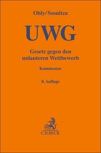 Produktbild: Gesetz gegen den unlauteren Wettbewerb. UWG