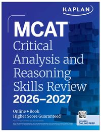 Produktbild: MCAT Critical Analysis and Reasoning Skills Review 2026-2027