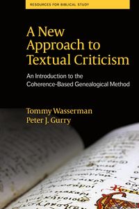 Produktbild: A New Approach to Textual Criticism