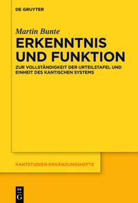Produktbild: Erkenntnis und Funktion
