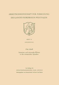 Produktbild: Somnium und verwandte W&ouml;rter in den romanischen Sprachen