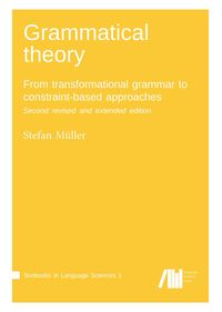 Bild vom Artikel Grammatical theory / volume 1 vom Autor Stefan Müller