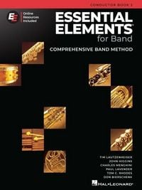 Produktbild: Essential Elements for Band: Conductor Book 2 with Eei Band Method Book for Directors and Educators Full Score with Fingering Charts Intermediate Sheet Music Guide Comperehensive Band Method