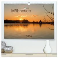 Produktbild: M&ouml;hnesee - das westf&auml;lische Meer (hochwertiger Premium Wandkalender 2026 DIN A2 quer), Kunstdruck in Hochglanz