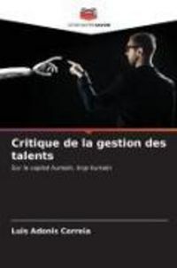 Produktbild: Critique de la gestion des talents