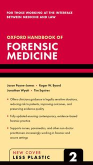 Produktbild: Oxford Handbook of Forensic Medicine