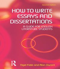 Produktbild: How to Write Essays and Dissertations