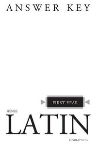 Produktbild: Henle Latin First Year Answer Key