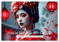 Produktbild: Dunkle Eleganz der Geishas (Wandkalender 2027 DIN A2 quer), CALVENDO Monatskalender