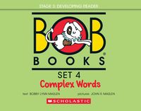 Produktbild: Bob Books - Complex Words Hardcover Collection of 8 Stories | Decodable Phonics Stories, Ages 4 and up, Kindergarten, First Grade (Stage 3: Developing Reader)