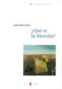 Produktbild: Qu&eacute; es la filosof&iacute;a?