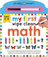 Produktbild: Priddy, R: Math (My First Wipe Clean)