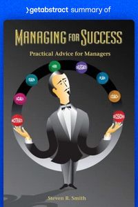 Produktbild: Summary of Managing for Success by Steven Smith