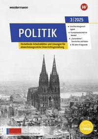Produktbild: Unterrichtsthemen Politik. Arbeitsblätter für Ihren Unterricht Ausgabe 3/2025