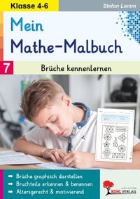 Produktbild: Mein Mathe-Malbuch / Band 7: Br&uuml;che kennenlernen