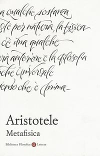 Produktbild: Metafisica. Testo greco a fronte