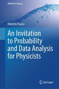 Produktbild: An Invitation to Probability and Data Analysis for Physicists