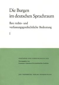 Produktbild: Die Burgen im deutschen Sprachraum