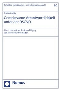 Produktbild: Gemeinsame Verantwortlichkeit unter der DSGVO