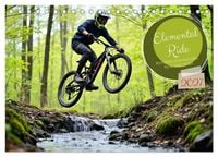 Produktbild: Elemental Ride. Mountainbike-Action durch Schnee, Matsch, Sonne und Laub (Tischkalender 2027 DIN A5 quer), CALVENDO Monatskalender