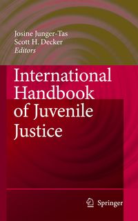 Produktbild: International Handbook of Juvenile Justice