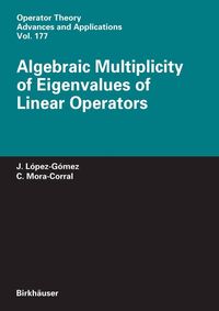 Produktbild: Algebraic Multiplicity of Eigenvalues of Linear Operators