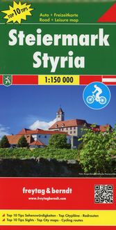 Bild vom Artikel Steiermark, Top 10 Tips, Autokarte 1 : 150 000  lZ bis 2023 vom Autor Freytag-Berndt und Artaria KG