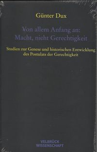 Produktbild: Von allem Anfang an: Macht, nicht Gerechtigkeit