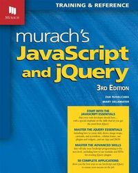 Produktbild: Murach's JavaScript and jQuery (3rd Edition)