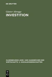 Produktbild: Investition