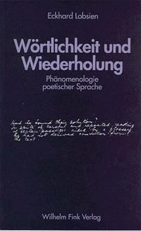 Produktbild: W&ouml;rtlichkeit und Wiederholung