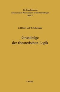 Produktbild: Grundz&uuml;ge der theoretischen Logik