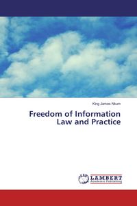 Produktbild: Freedom of Information Law and Practice