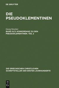 Produktbild: Konkordanz zu den Pseudoklementinen, Teil 2