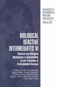 Produktbild: Biological Reactive Intermediates Vi