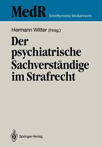 Produktbild: Der psychiatrische Sachverst&auml;ndige im Strafrecht