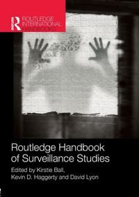 Produktbild: Routledge Handbook of Surveillance Studies