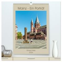 Produktbild: Mainz - Ein Portr&auml;t (hochwertiger Premium Wandkalender 2026 DIN A2 hoch), Kunstdruck in Hochglanz