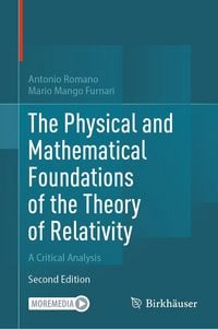 Produktbild: The Physical and Mathematical Foundations of the Theory of Relativity