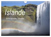 Produktbild: Islande &icirc;le de merveilles naturelles (Calendrier mural 2026 DIN A4 vertical), CALVENDO calendrier mensuel